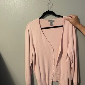 Designers Originals Light Pink Cardigan